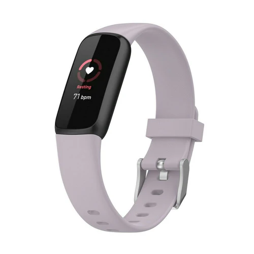 Fitbit luxe silikonarmband lavendel